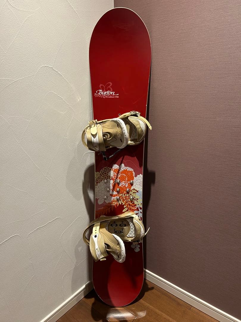 Burton Feather バートン　スノーボード ビンディング　ケース付き