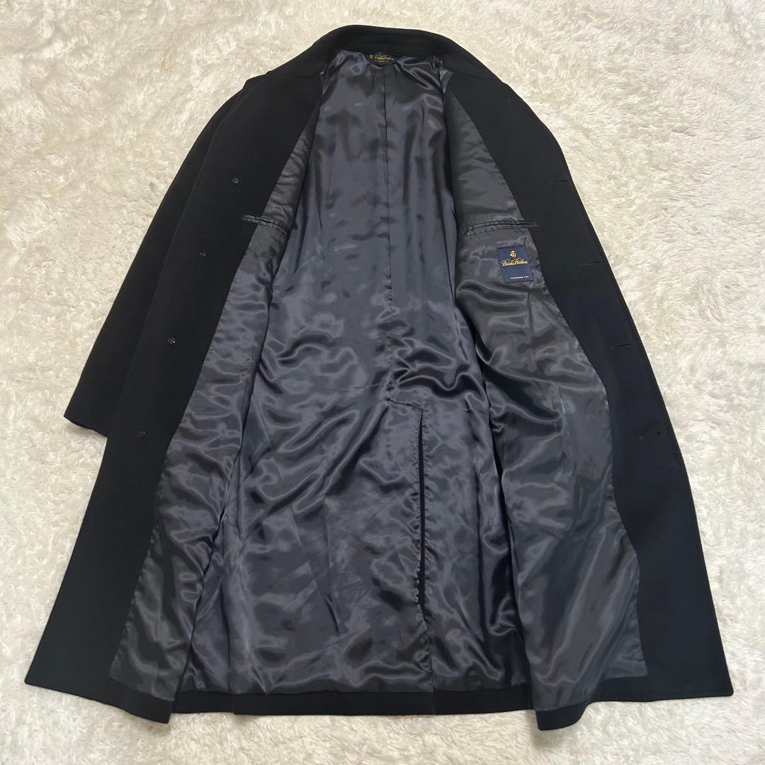 近年モデル✨極美品✨ブルックスブラザーズ　バルカラーコート カシミヤ混　40