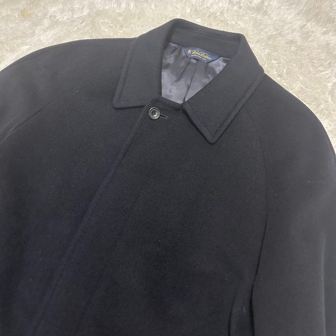 近年モデル✨極美品✨ブルックスブラザーズ　バルカラーコート カシミヤ混　40