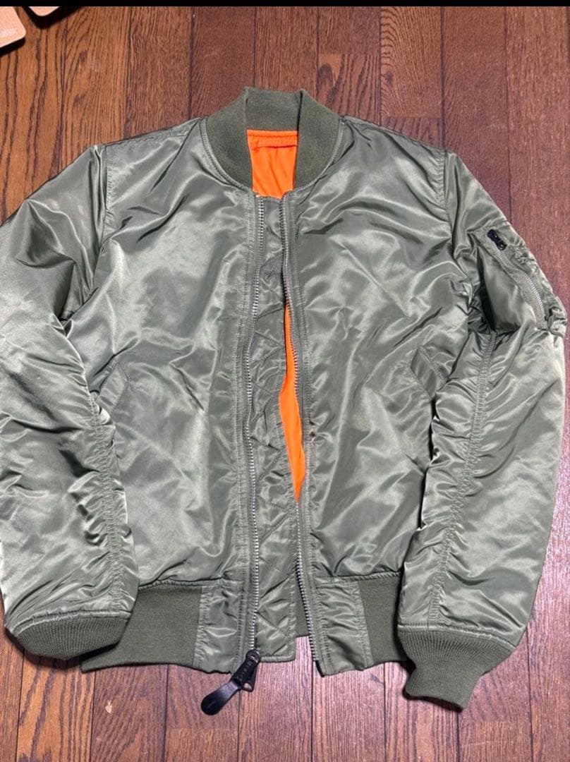 ALPHA アルファインダスドリーズ MA-1 短丈フライトジャケット