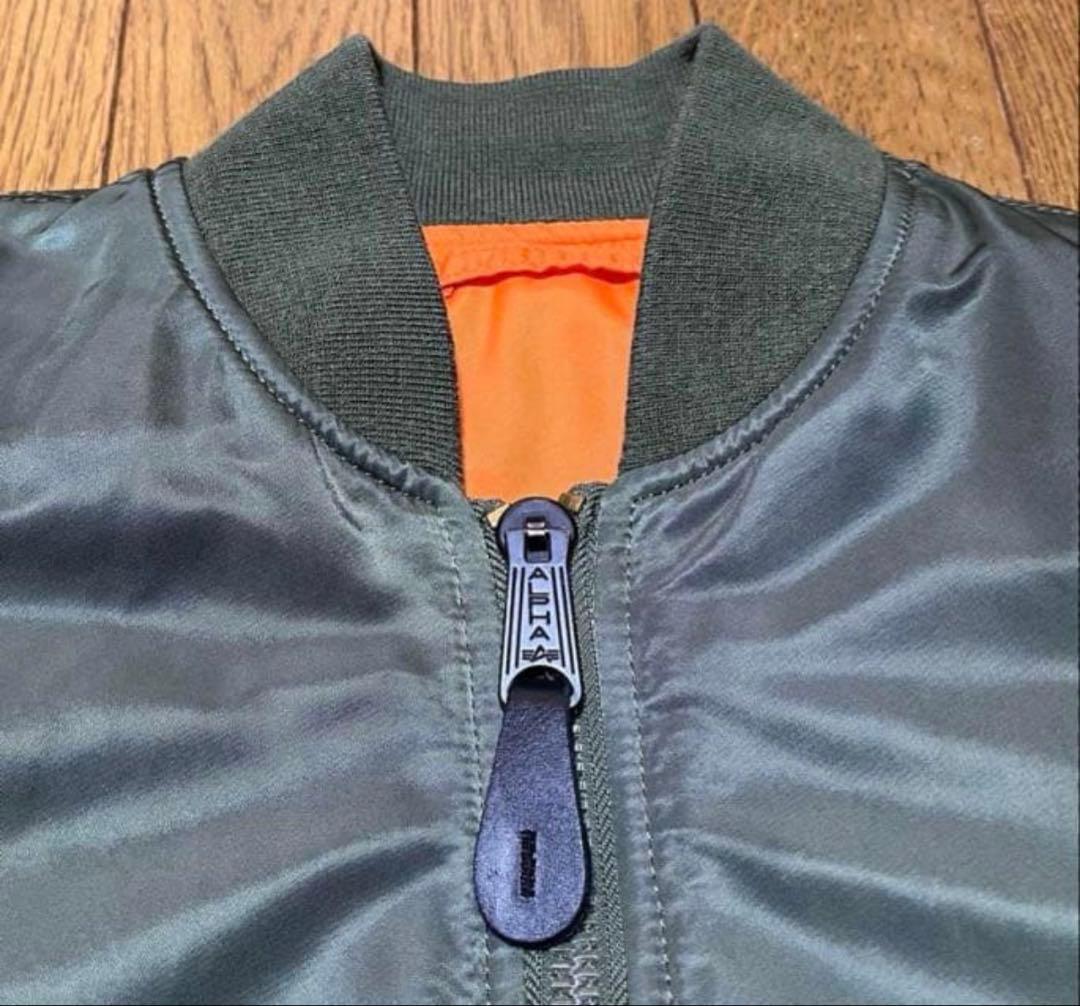 ALPHA アルファインダスドリーズ MA-1 短丈フライトジャケット