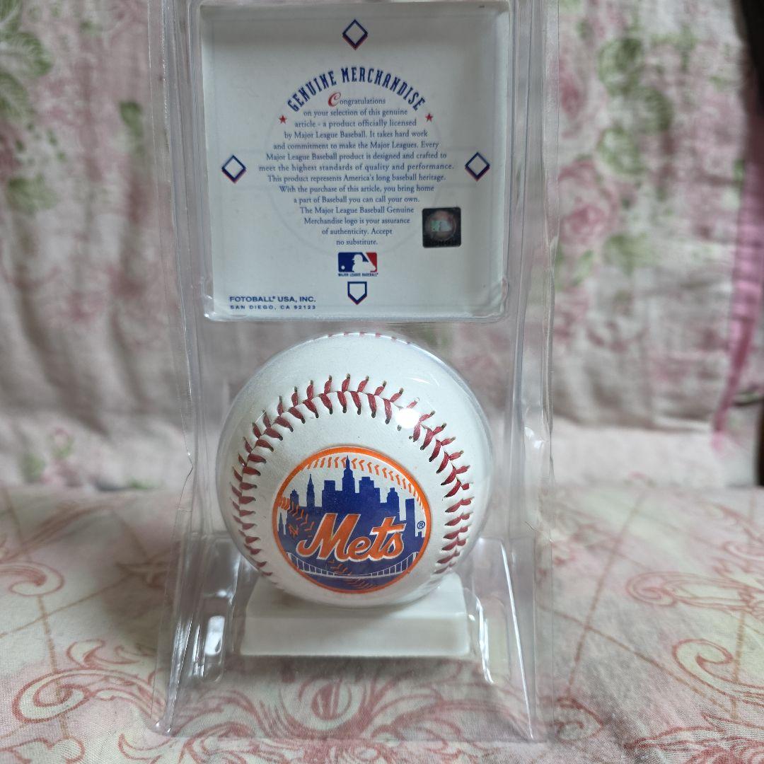 MLB ニューヨーク・メッツ サインボール　新庄剛志