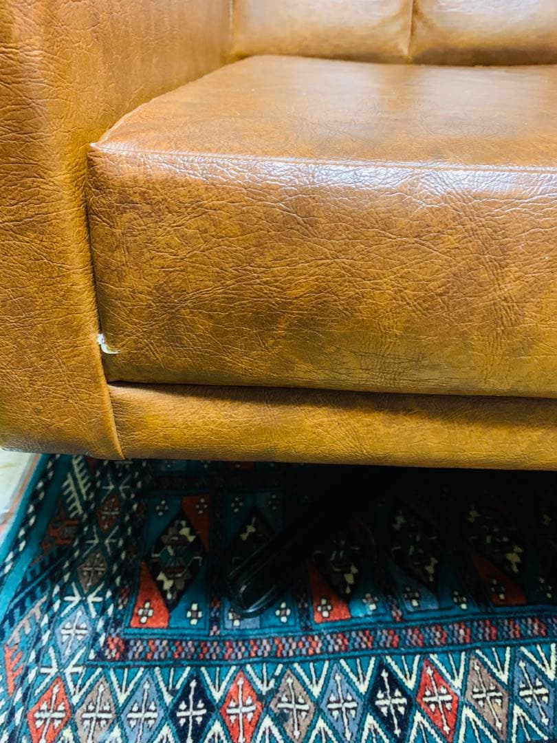 【1/15で終了】ビンテージデザイン アメリカ セレクトショップ1人掛けソファ