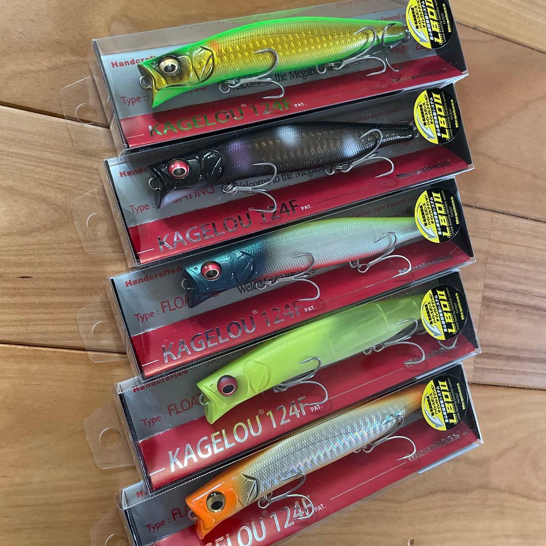【オリカラ (SP-C)】☆Megabass カゲロウ124F 5個セット！
