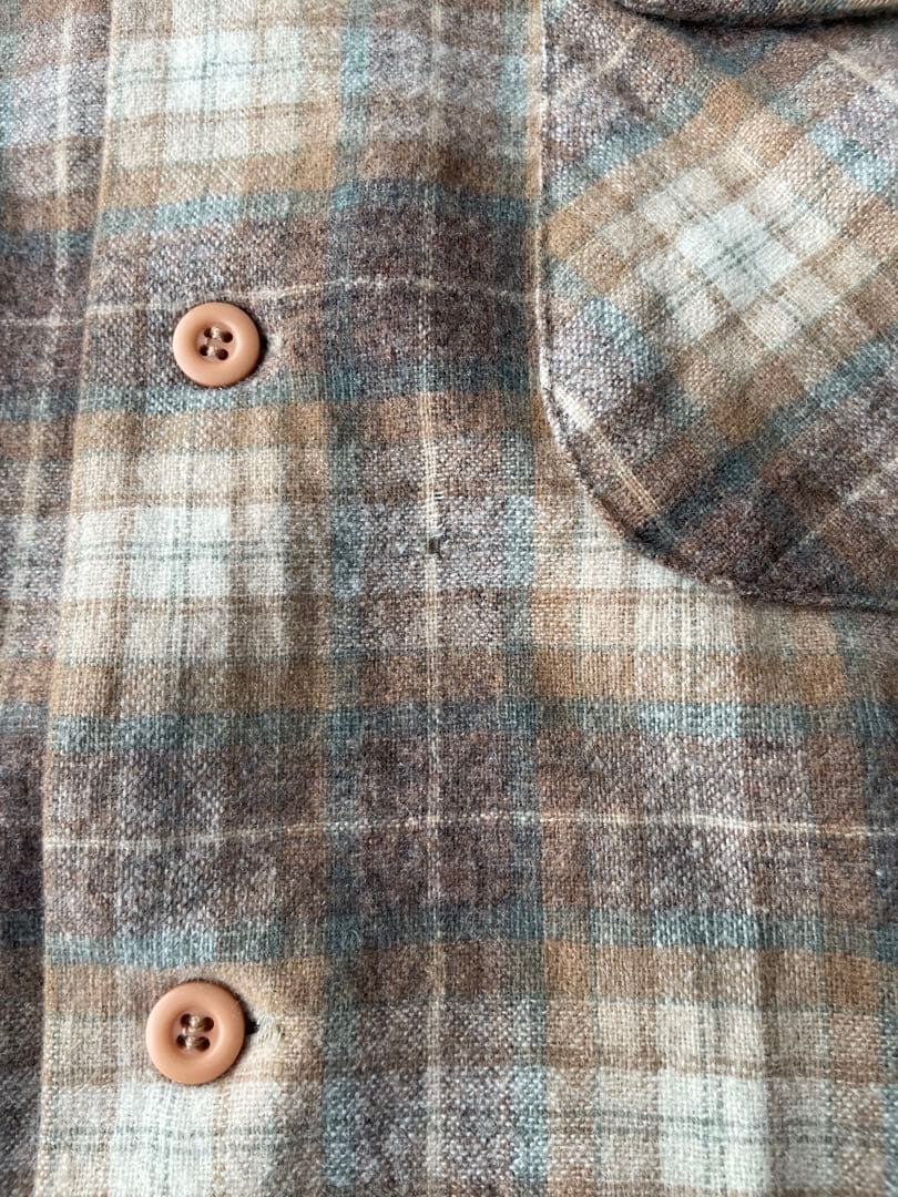 あ*あ様 70s PENDLETON wool board shirt