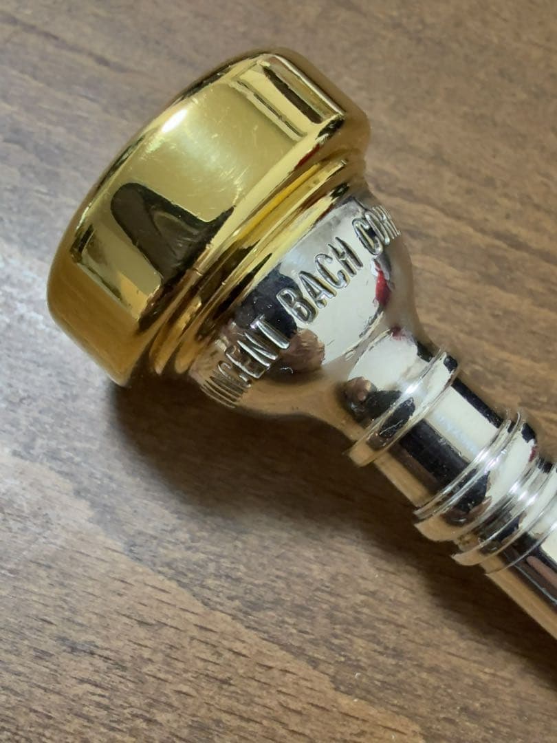 バックBACH CORP. 3C (ディープピリオド) コルネットマウスピース