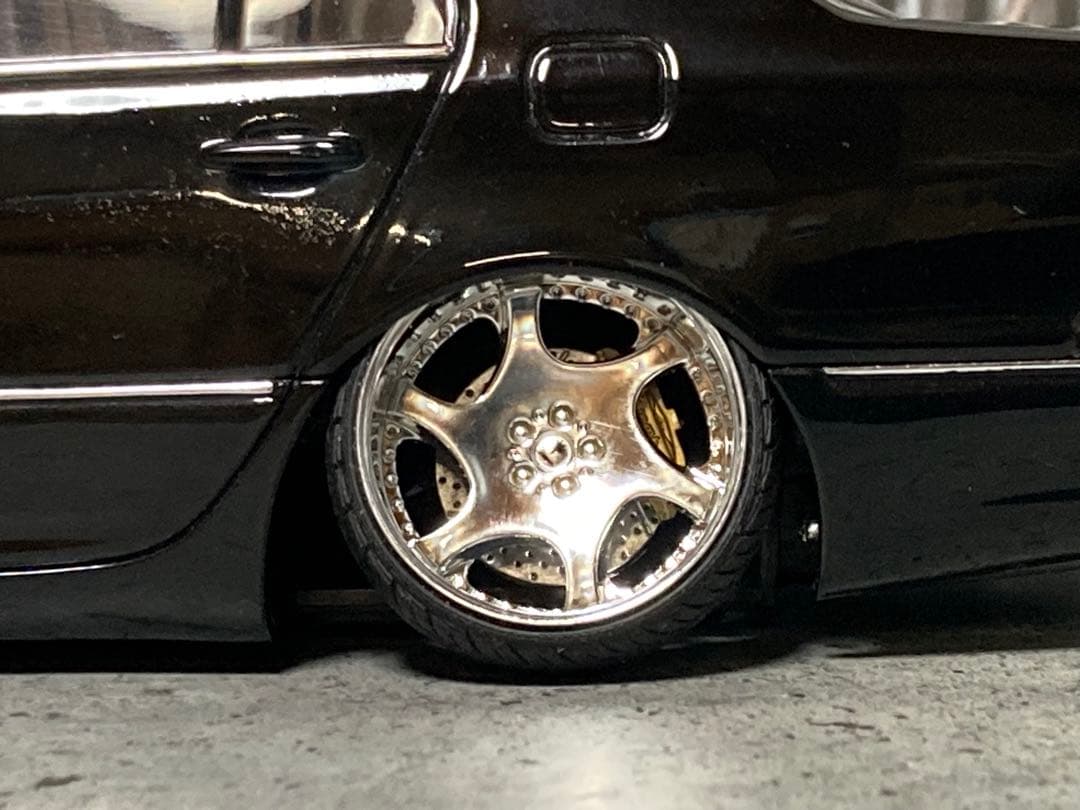 1/24トヨタ セルシオ31後期（深リムカスタム品）|mercariメルカリ官方