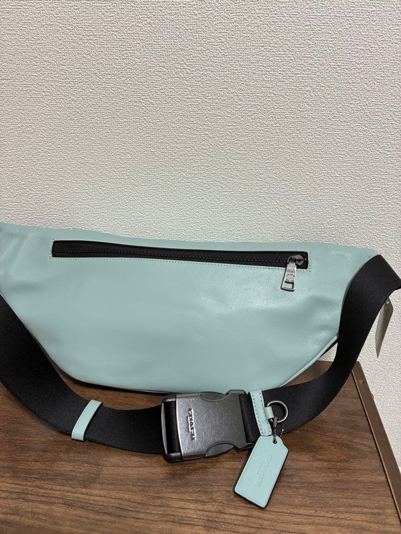 松茸様専用】コーチ レーサー ベルトバッグ シグネチャー カラー