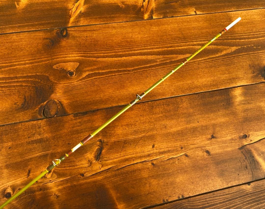 トラウトロッド　パックロッド　ブランクス　グラスロッド　渓流釣り　モスグリーン
