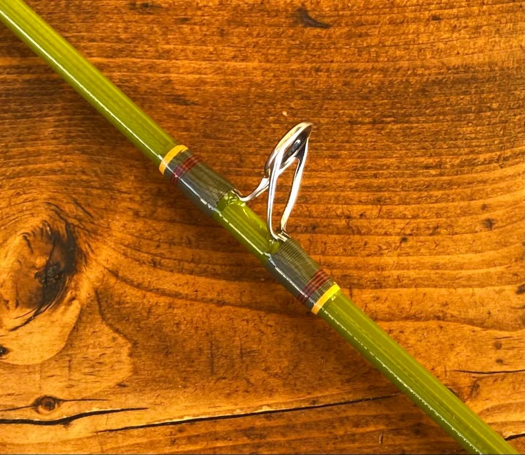 トラウトロッド　パックロッド　ブランクス　グラスロッド　渓流釣り　モスグリーン