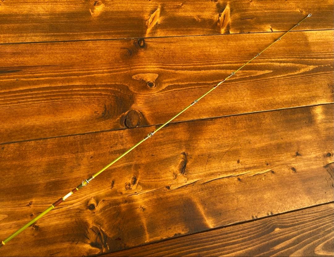 トラウトロッド　パックロッド　ブランクス　グラスロッド　渓流釣り　モスグリーン