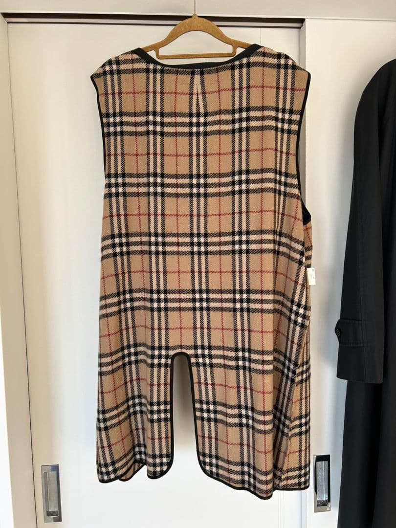 BURBERRY　バーバリー　ブラック系 ステンカラーコート