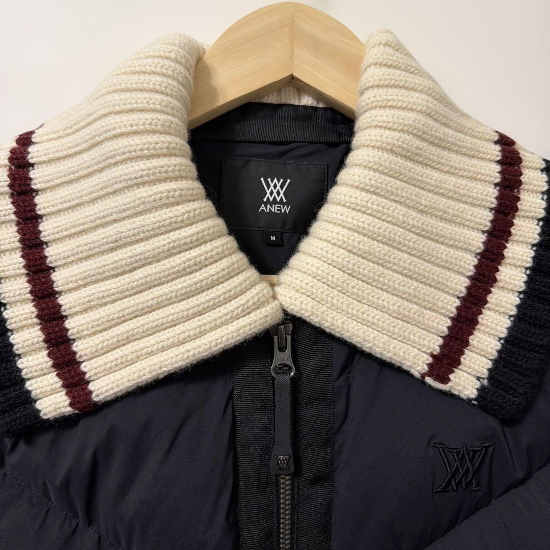 【極美品】ANEW ダウンジャケット レディース　ブラックM
