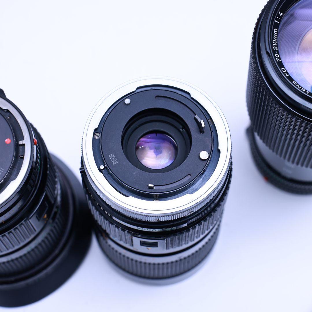 レンズ(ズーム) Canon NEW FD 28-50mm F3.5 35-70mmf2.8-