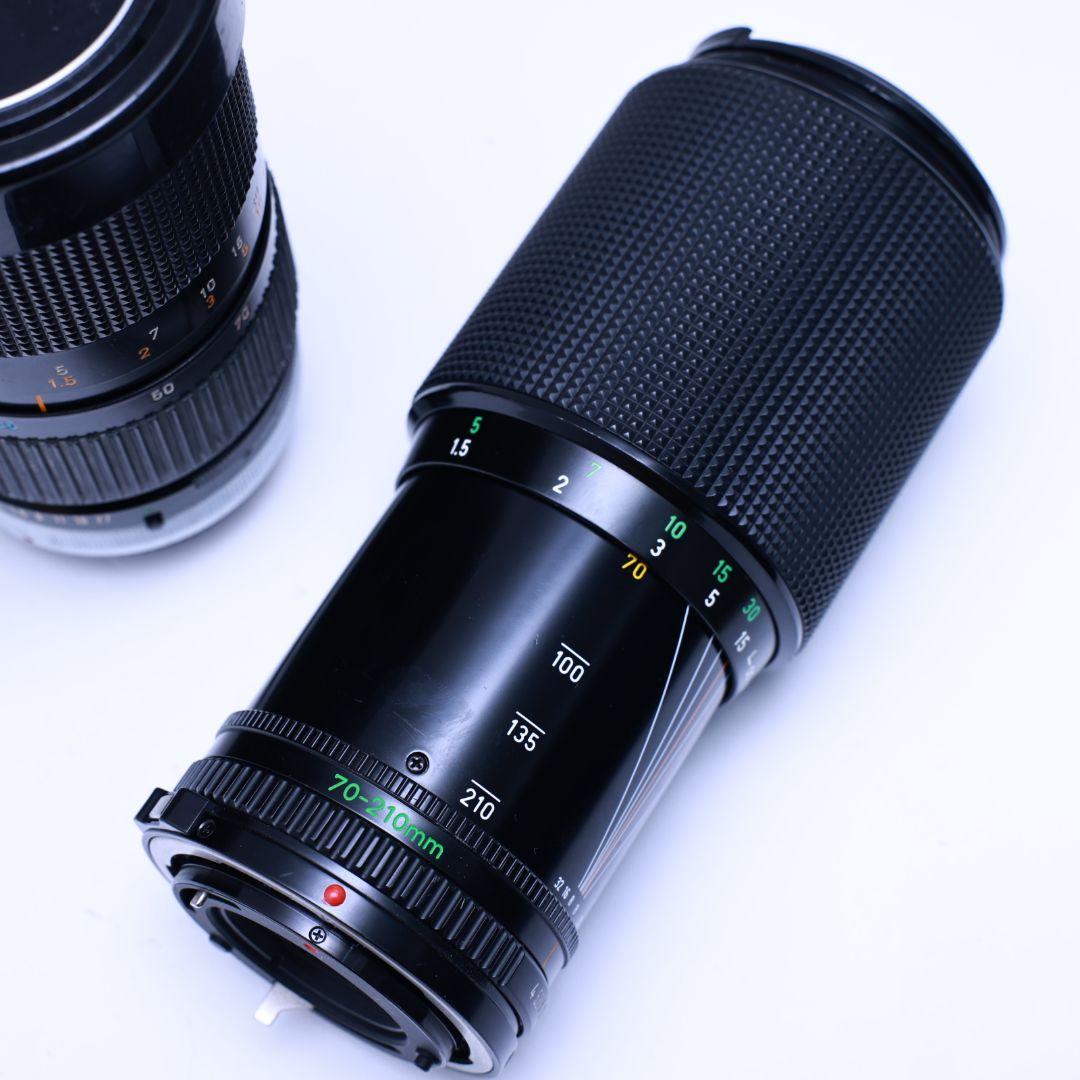 レンズ(ズーム) Canon NEW FD 28-50mm F3.5 35-70mmf2.8-