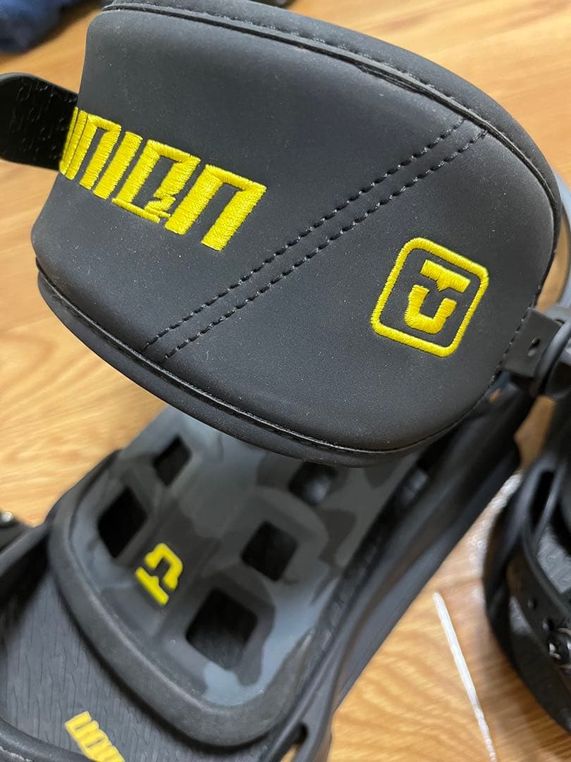 26cm UNION スノーボード　ビンディング 迷彩