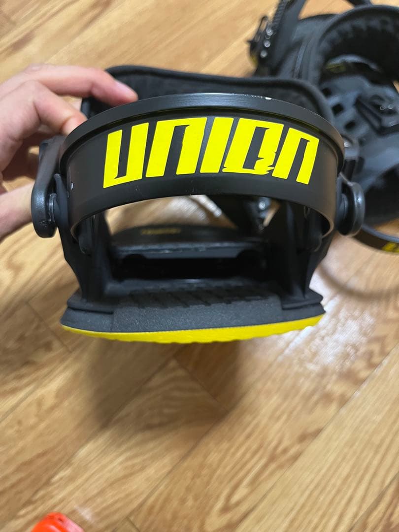 26cm UNION スノーボード　ビンディング 迷彩