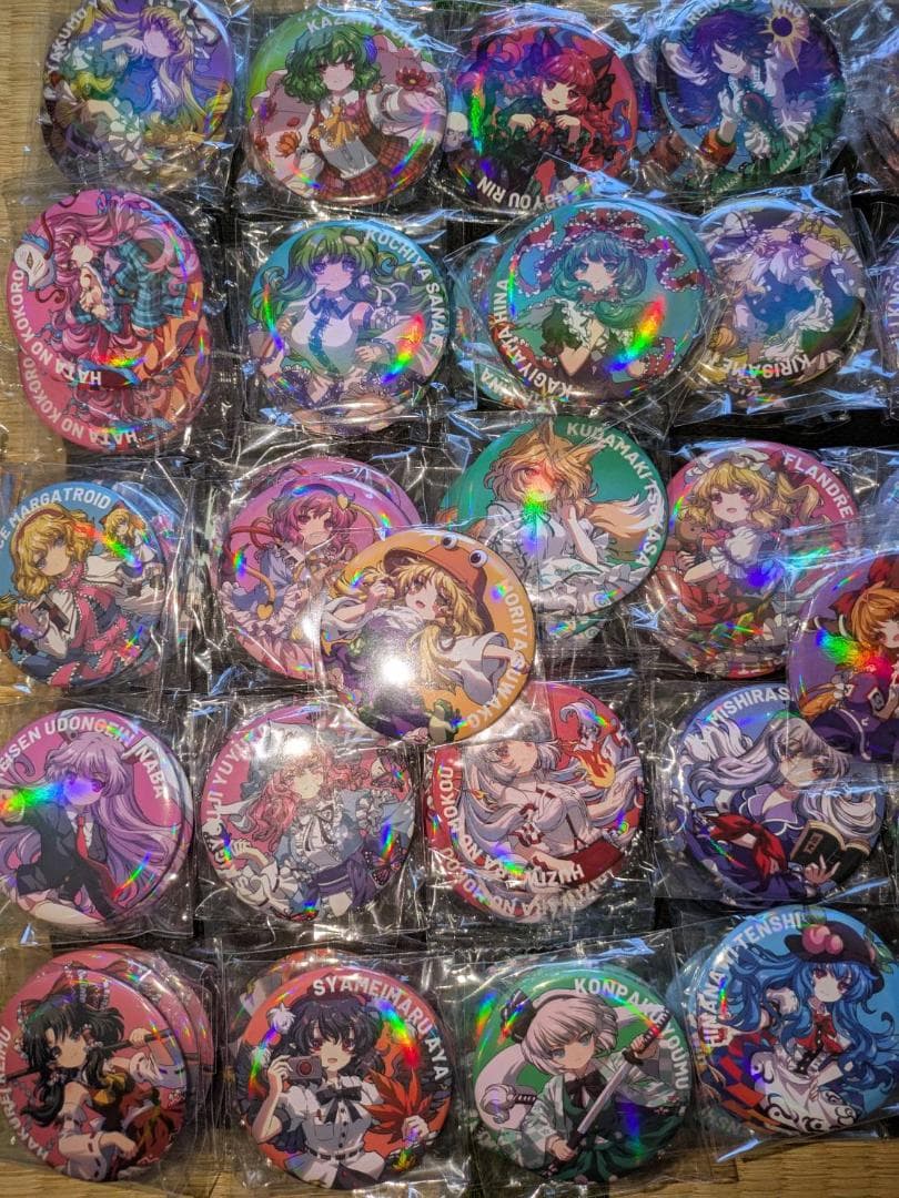 東方プロジェクト 缶バッジ 28個セット 小野塚小町 四季映姫 レミリア