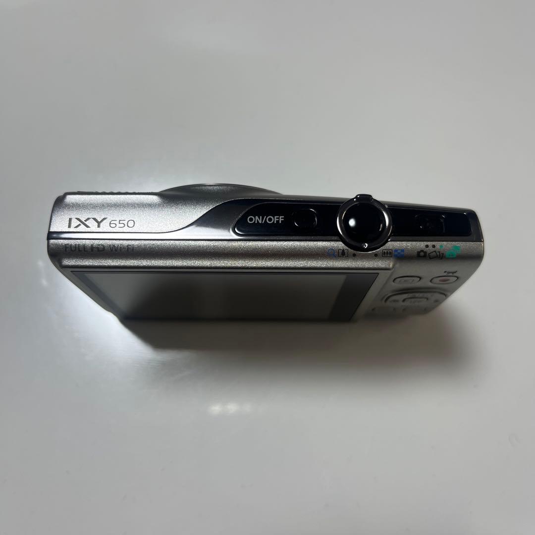 【送料無料】Canon IXY 650 コンパクトデジタルカメラ シルバー