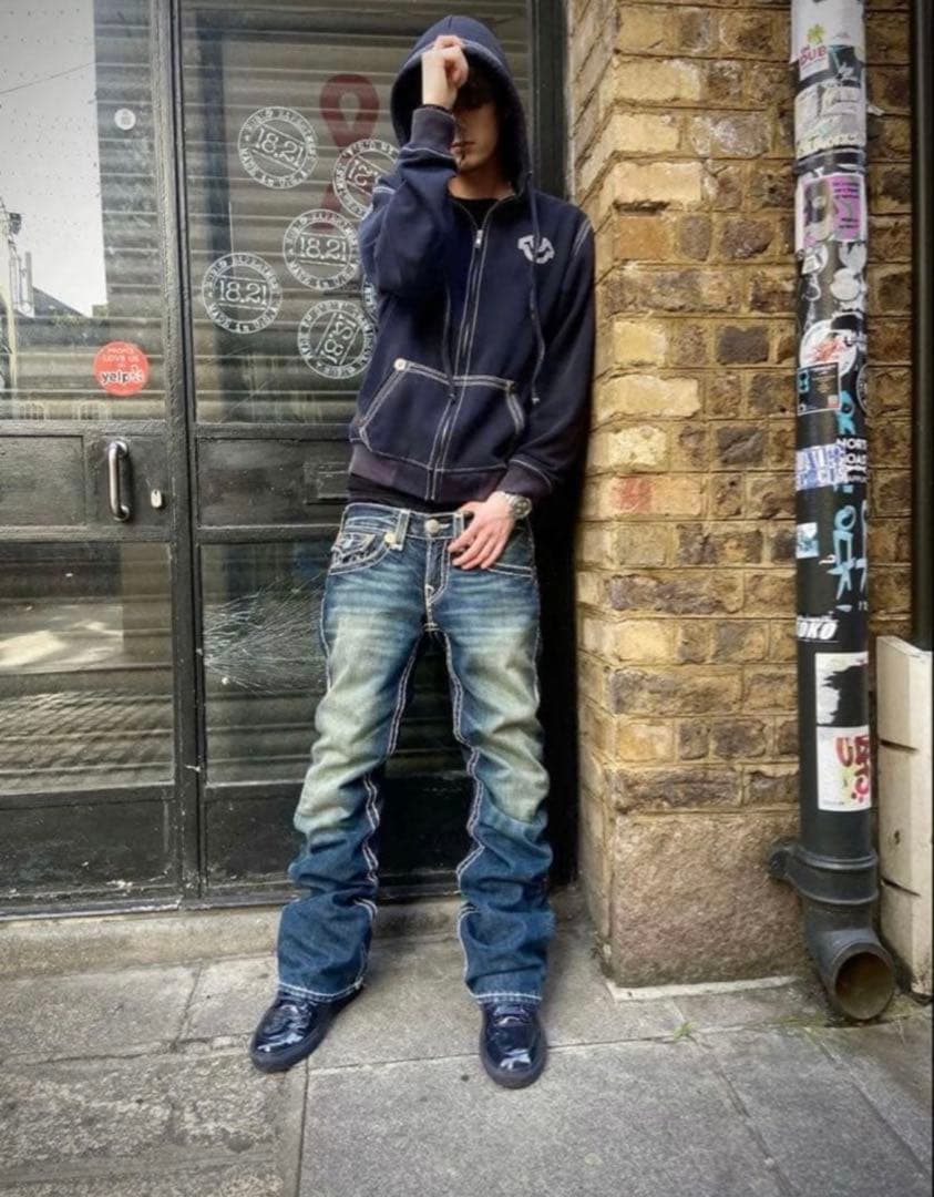 true religion fuckindustry swag フレアデニム - メルカリ