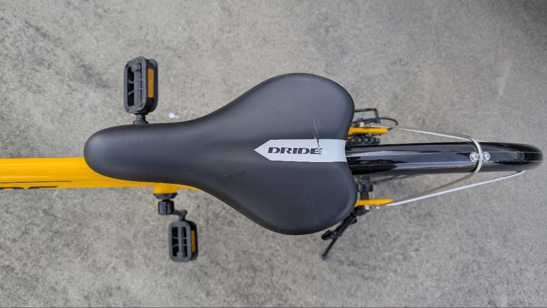 Dride 子供用自転車 22インチ 黄色 引き取り限定 - メルカリ