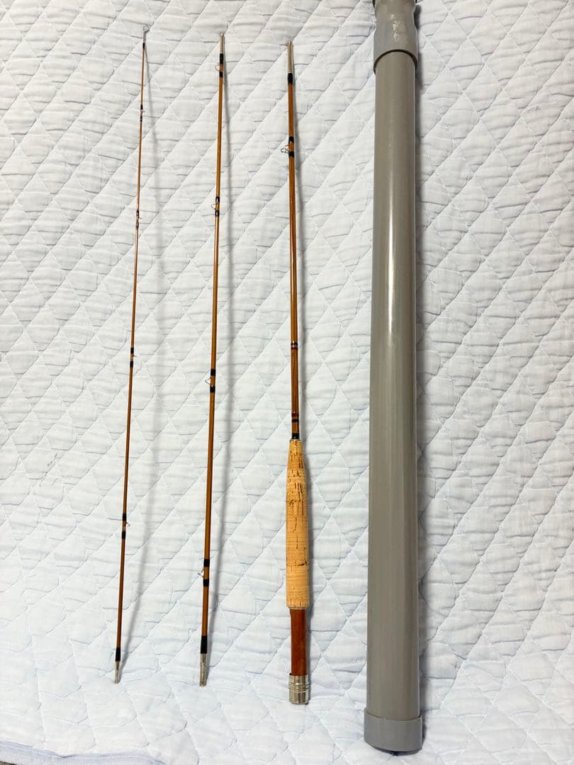 トンキンバンブーフライロッド、7'8\"#3/#4パックロッド美品