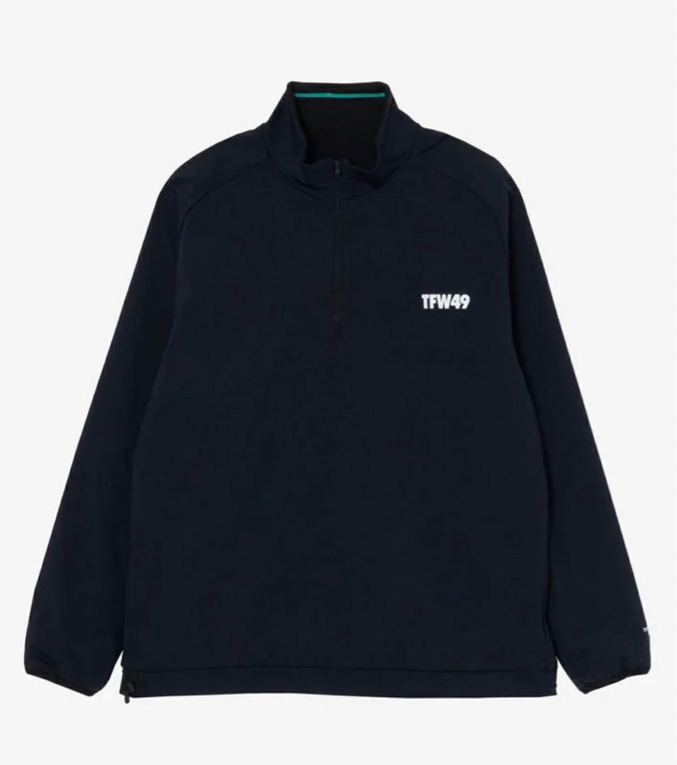 TFW49 ブラック ハーフジップジャケット