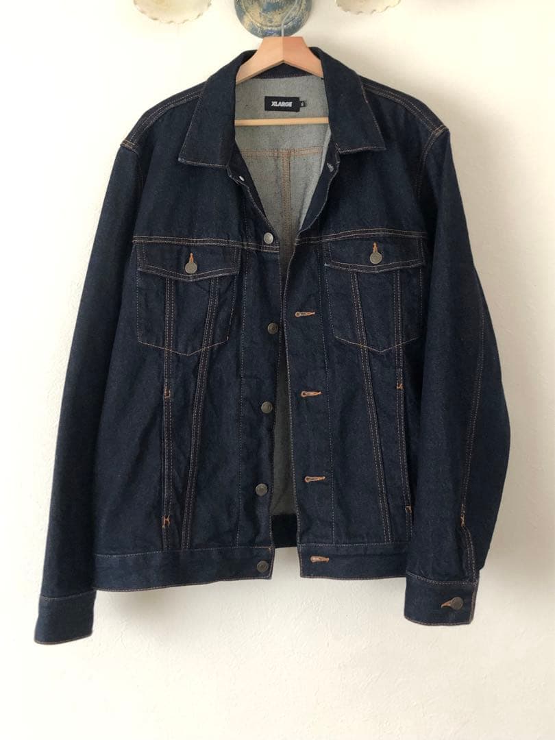 X-LARGE エクストララージ リミテッドエディション ジージャン 濃紺 XL