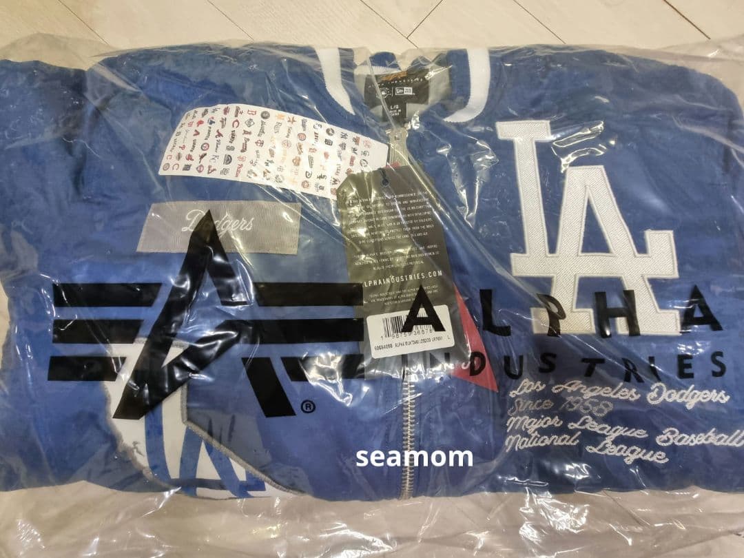 Alpha Industries NEW ERAドジャース MA-1 (usL)