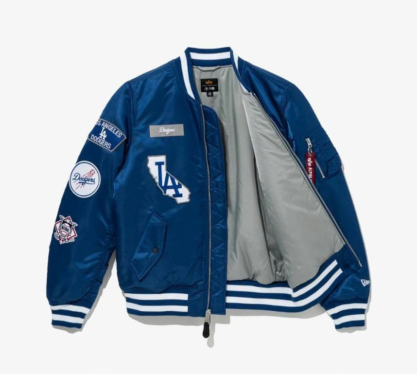 Alpha Industries NEW ERAドジャース MA-1 (usL)