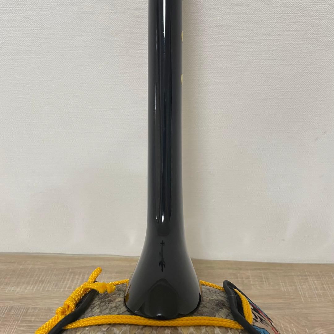 ★訳あり品★ 沖縄三線 蛇皮 三味線 龍柄 胴巻き 和楽器 ハードケース付 入門