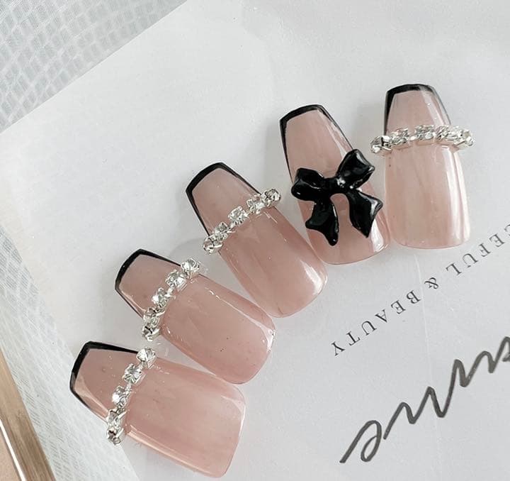 ワンホンネイル ちゅるん 韓国ネイル ネイルチップ 透け感ネイル 量産