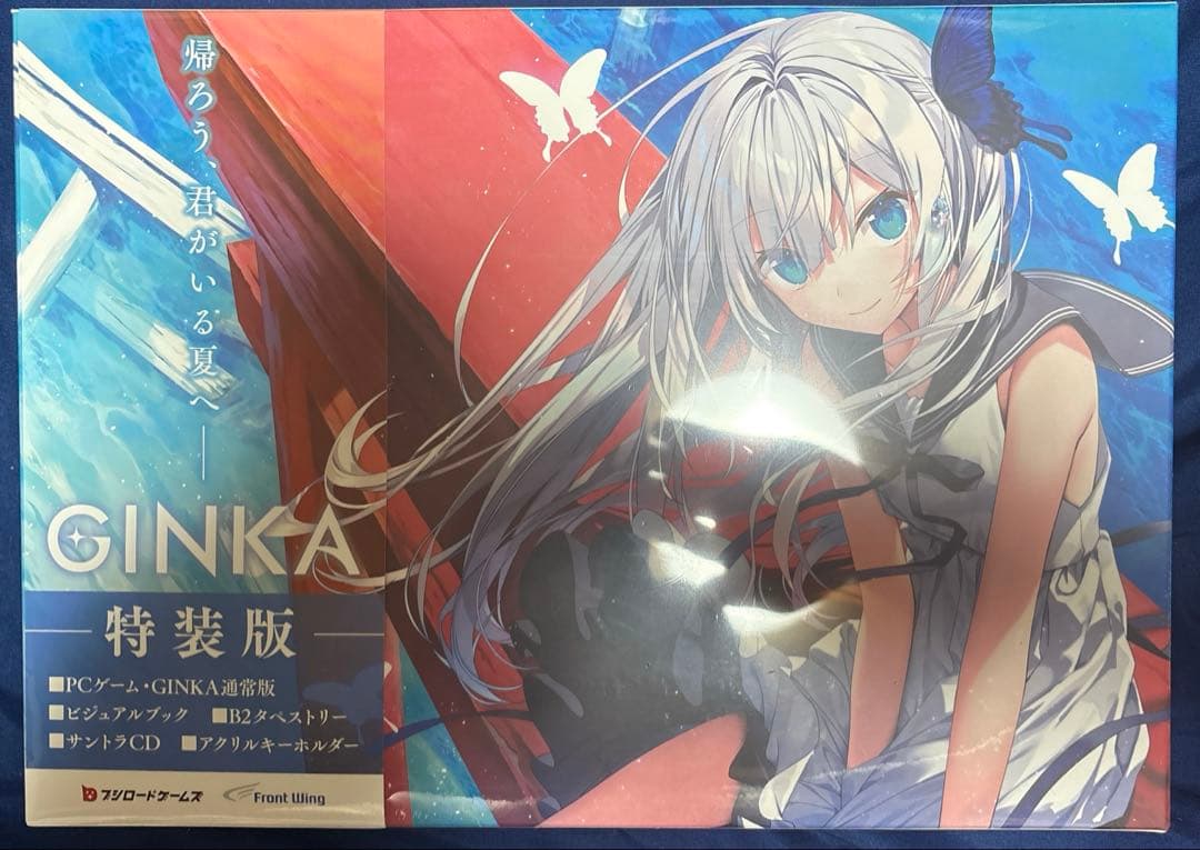GINKA PC 特装版　ソフマップ特典タペストリー付き　未開封　特典色紙付