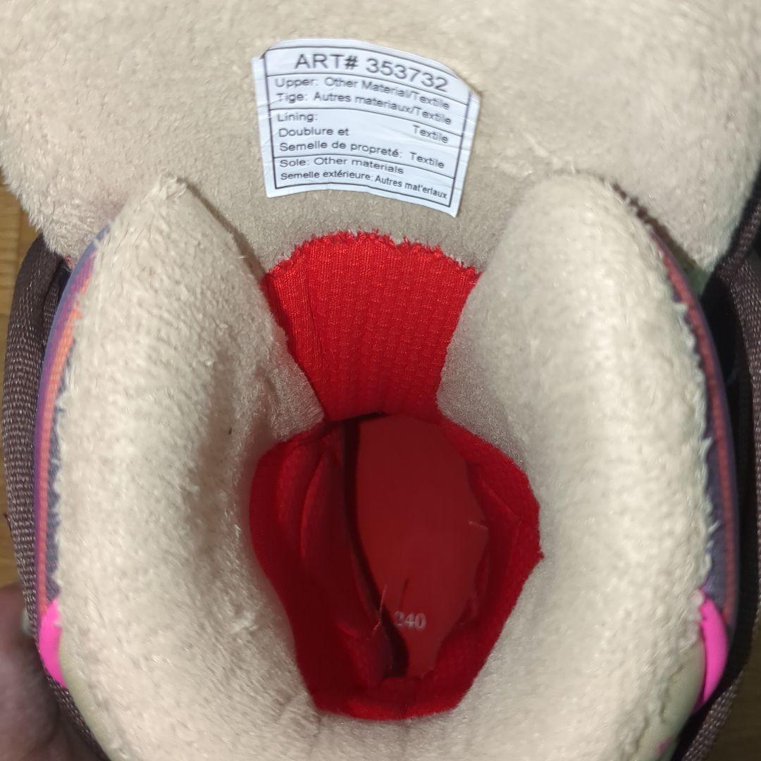 【美品】HEAD ZORA BOA ブーツ ブラウンピンク　24cm