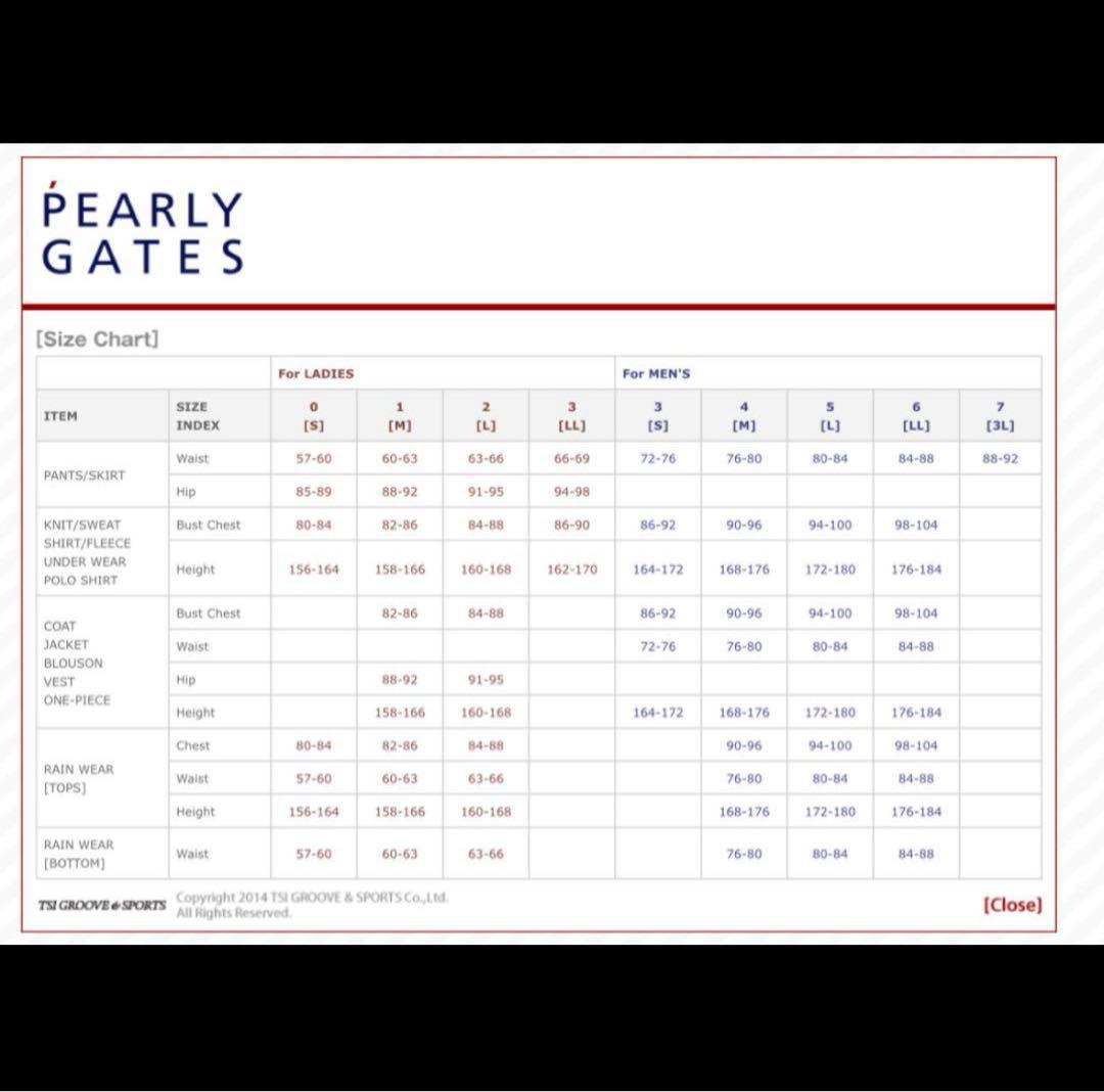 パーリーゲイツ　女性用　モックネック半袖シャツ(サイズ0白/紺)
