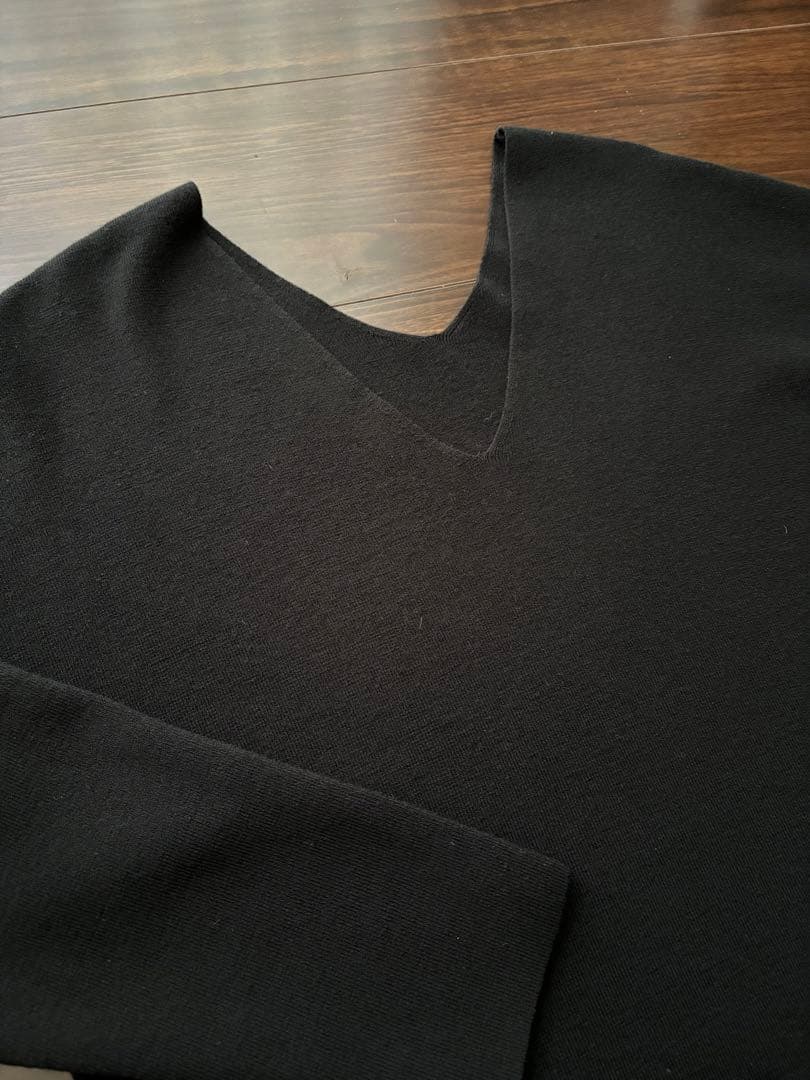 ウィムガゼット　ニットセットアップ　ブラック