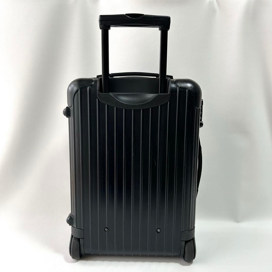 美品＊リモワ サルサ 35L 2輪 マットブラック 機内持込 TSAロック 黒