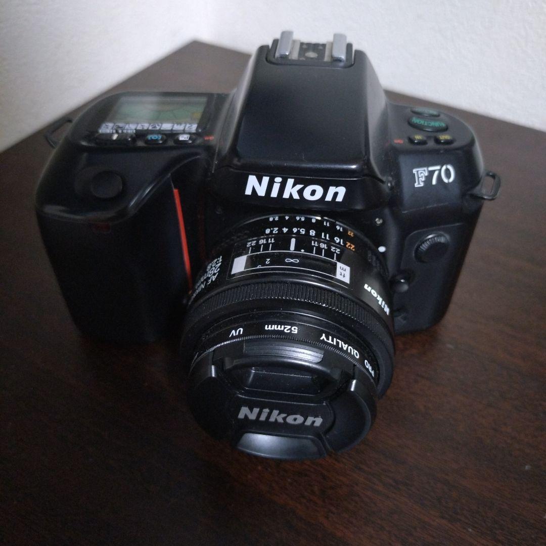 ジャンク】Nikon F70 & Canon AE-1 フィルムカメラセット