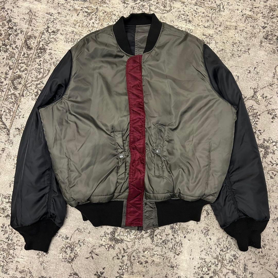 ALPHA アルファ MA-1 COLOR BLOCKED リバーシブル 3L - ジャケット