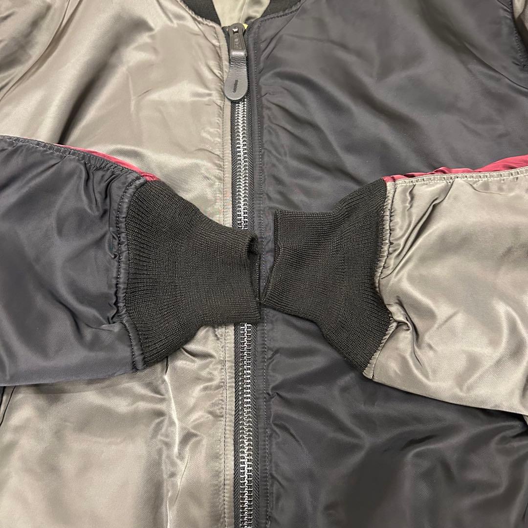 ALPHA アルファ MA-1 COLOR BLOCKED リバーシブル 3L - ジャケット