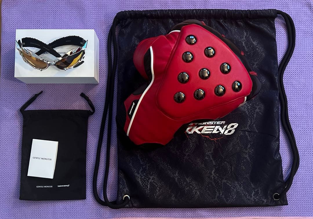 【新品・未使用】ジェントルモンスター×鉄拳　サングラス+グローブ