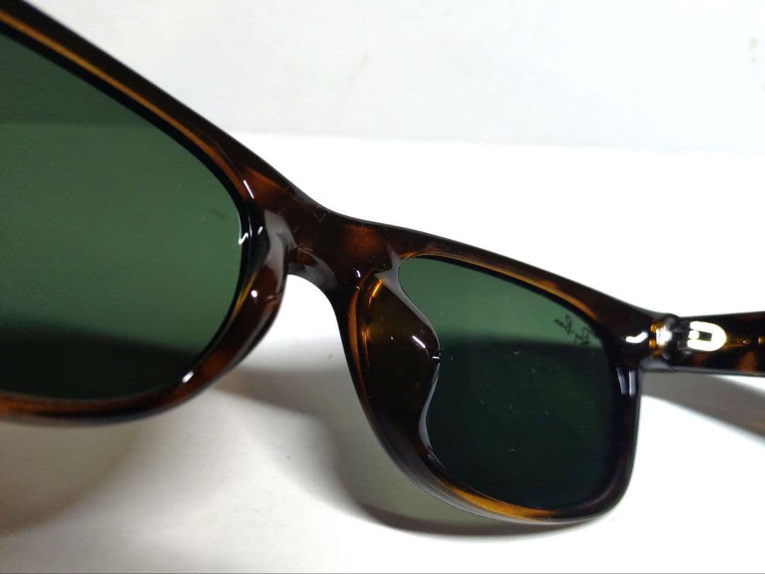 Ray-Ban New Wayfarer 鼈甲 G15 美品 ケース・クロス付