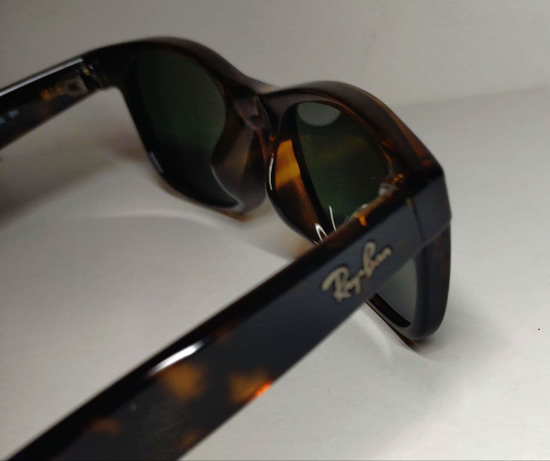 Ray-Ban New Wayfarer 鼈甲 G15 美品 ケース・クロス付
