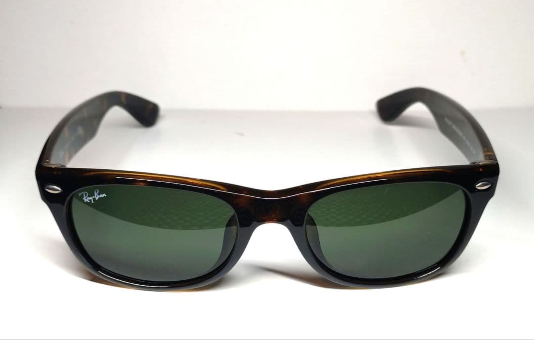 Ray-Ban New Wayfarer 鼈甲 G15 美品 ケース・クロス付