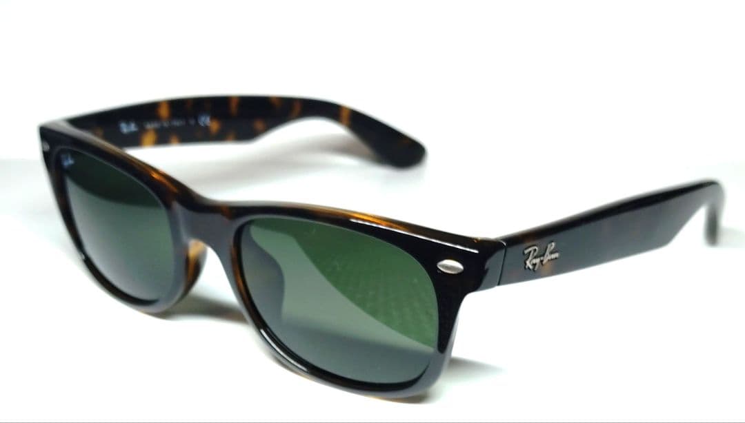 Ray-Ban New Wayfarer 鼈甲 G15 美品 ケース・クロス付