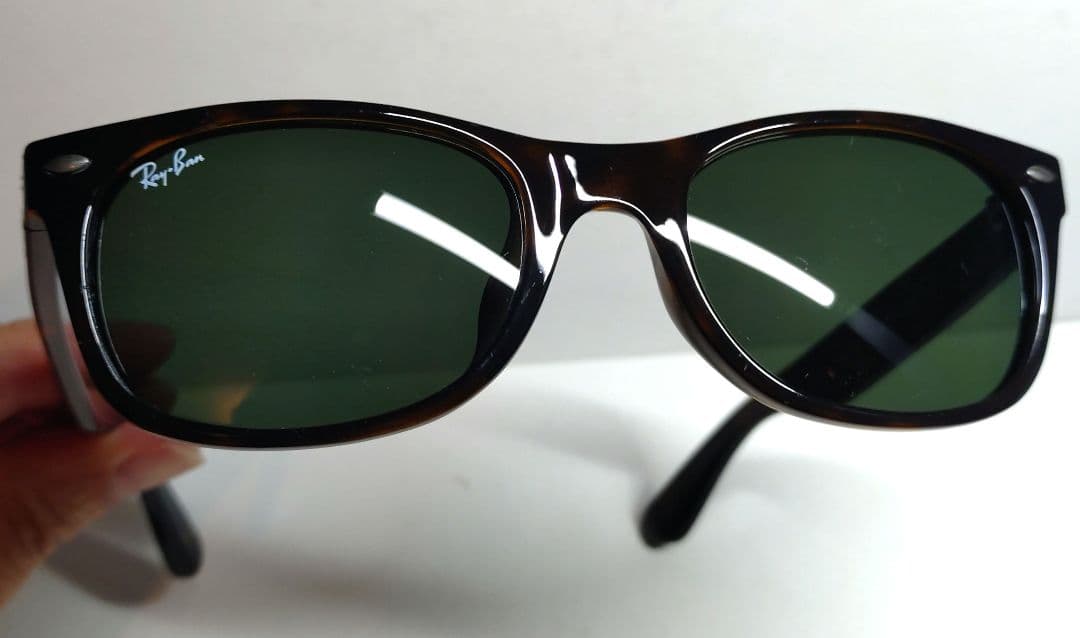 Ray-Ban New Wayfarer 鼈甲 G15 美品 ケース・クロス付