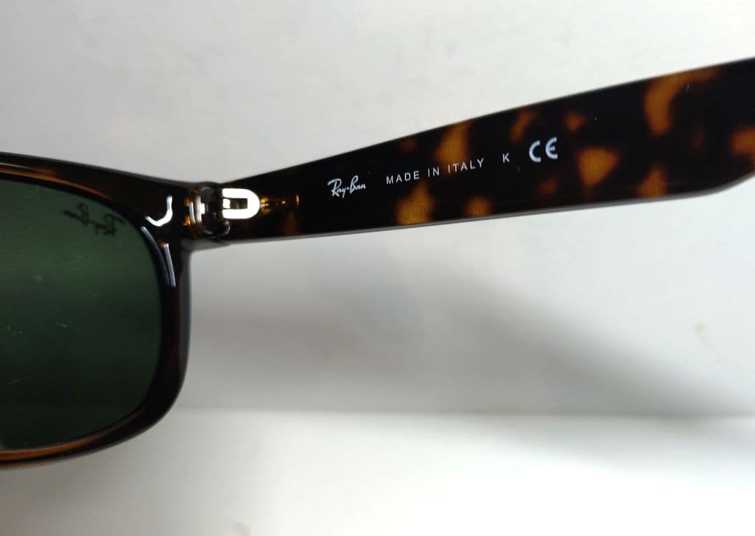 Ray-Ban New Wayfarer 鼈甲 G15 美品 ケース・クロス付