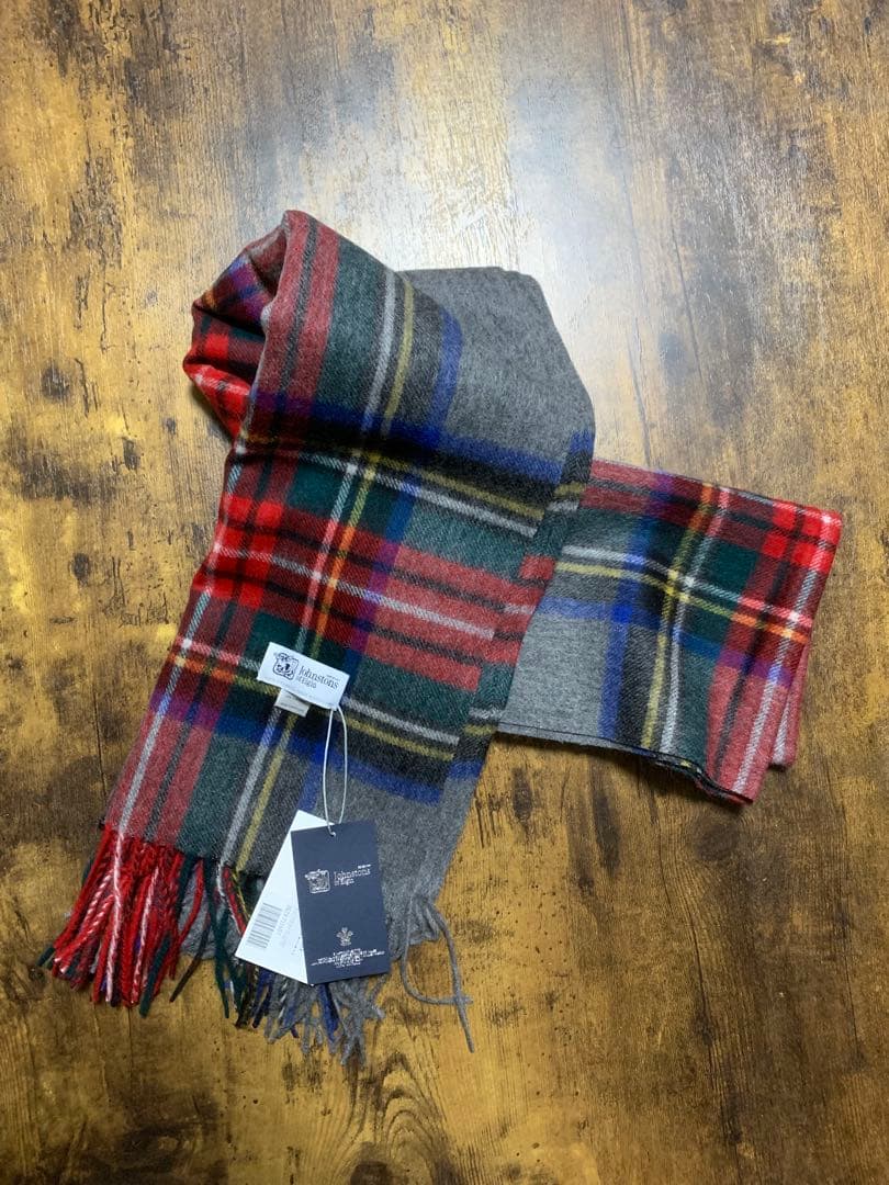 り*ん様 ジョンストンズストール大判　カシミア　グレースチュワート