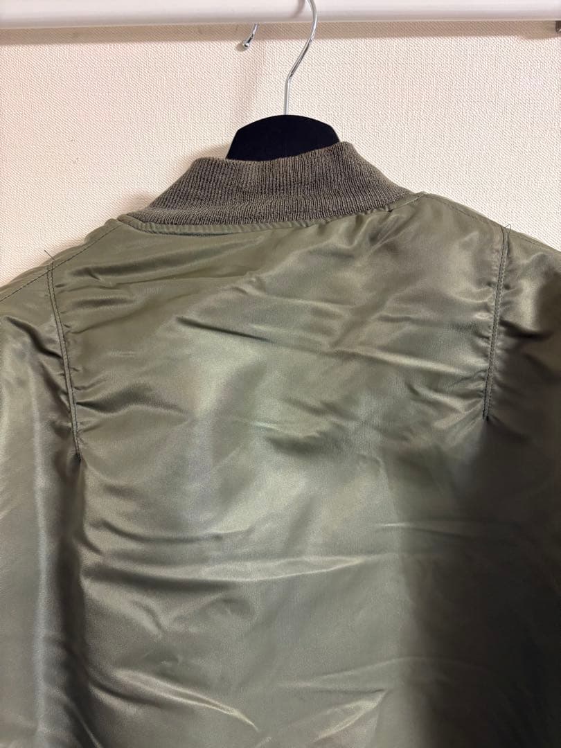 90s USA製 alpha B-15D サイズ38　検　ma1