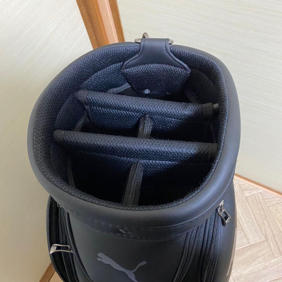 【美品】ＰＵＭＡ ＧＯＬＦ キャディバッグ　9型　ブラック